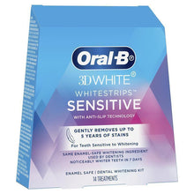 Oral B 3D White Whitening Strips Sensitive 14 Pack - GimmeNow