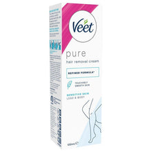 Veet Pure Hair Removal Cream Legs And Body Sensitive Skin 100ml