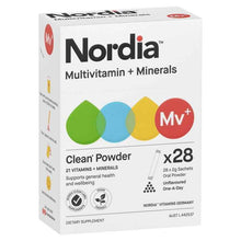 Nordia Multivitamin + Minerals Unflavoured Powder 28 Sachets