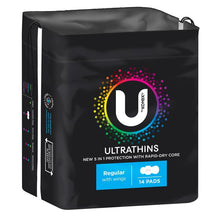 Kotex U Ultra Thin Wings Regular 14