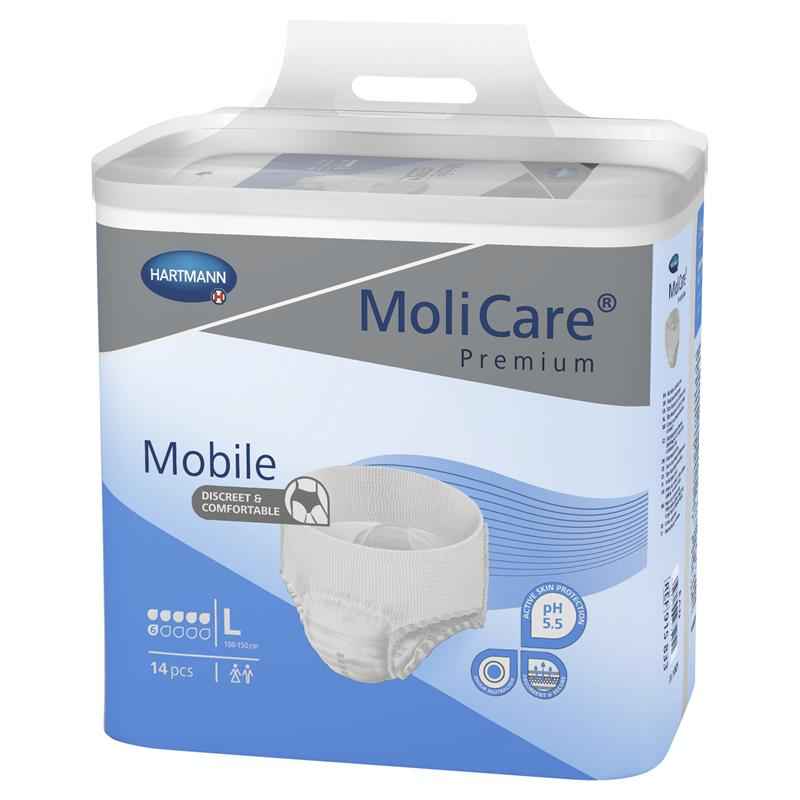 Molicare Premium Mobile 6 Drops Large 14 Pack