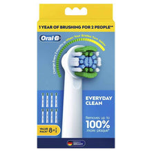 Oral B Power Toothbrush Everyday Clean Refills 8 Pack