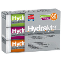 Hydralyte Electrolyte Effervescent Multi-Flavour 60 Tablets Exclusive Size - GimmeNow