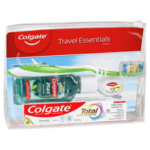 Colgate Travel Essentials Toothbrush, Toothpaste, Mouthwash, Floss & travel bag Pack - GimmeNow