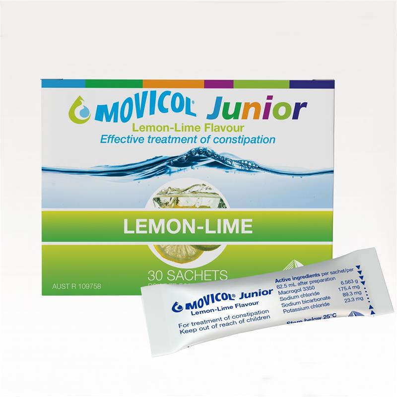 Movicol Junior Lemon Lime 30 Sachets