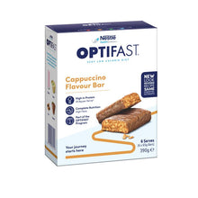 Optifast VLCD Bars Cappuccino Flavour 6 X 65g Pack