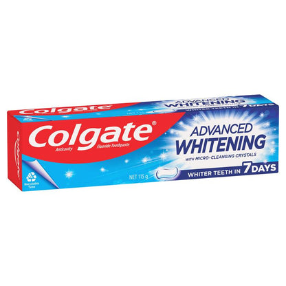 Colgate Toothpaste Advanced Whitening 115g