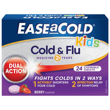 Ease a Cold & Flu Kids Berry 24 Chewable Tablets