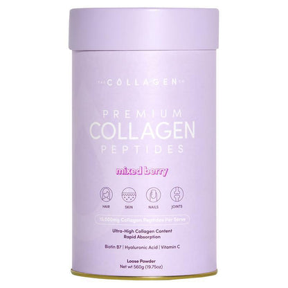 The Collagen Co Premium Collagen Peptides Mixed Berry 560g