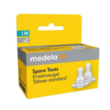 Medela Spare Teats Medium Flow 2 Pack