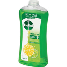 Dettol Antibacterial Liquid Hand Wash Lemon & Lime Refill 950ml