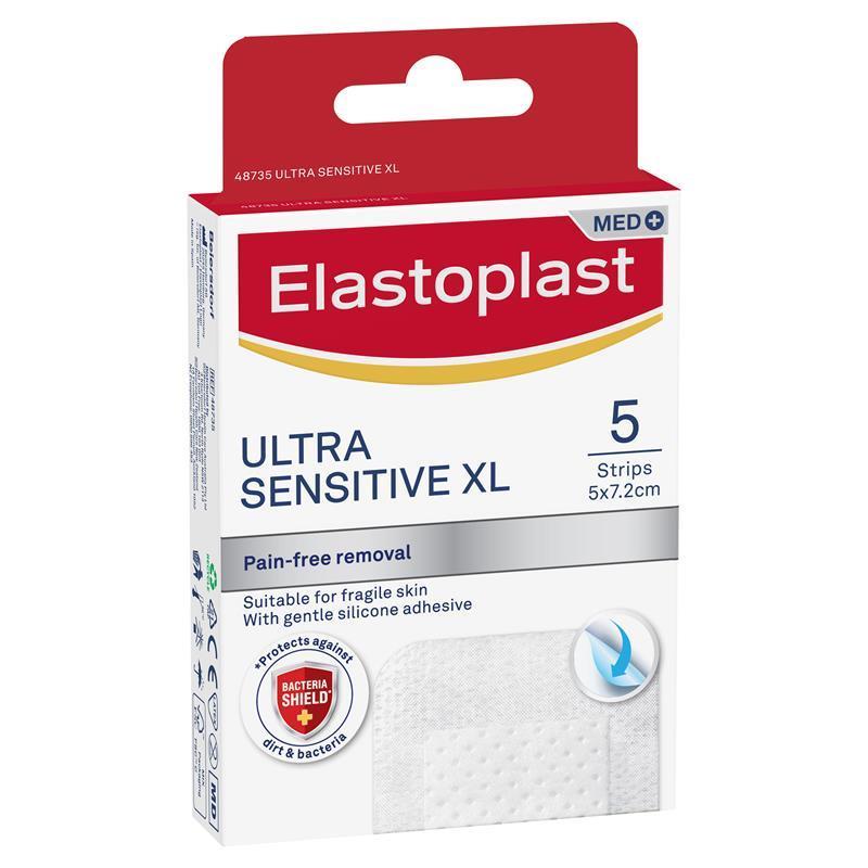 Elastoplast Ultra Sensitive Dressing XL 5 Strips - GimmeNow