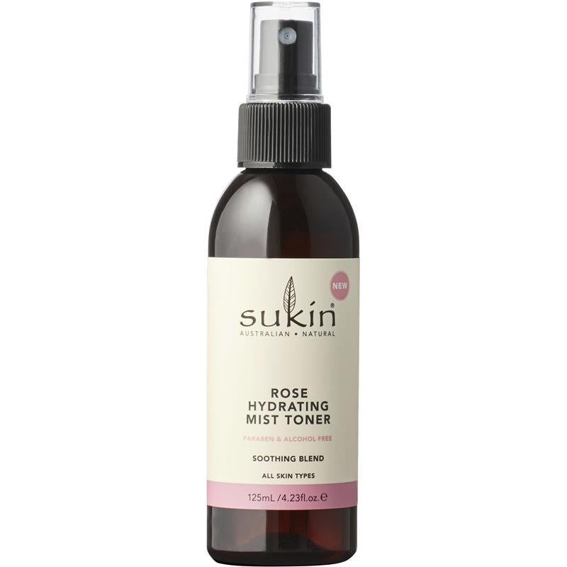 Sukin Rose Hydrating Mist Toner 125ml