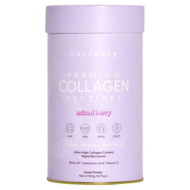 The Collagen Co Premium Collagen Peptides Mixed Berry 560g