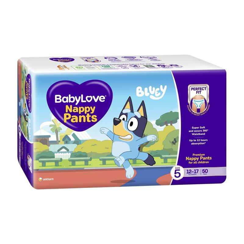 BabyLove Nappy Pants Size 5 (12-17kg) 50 Pack