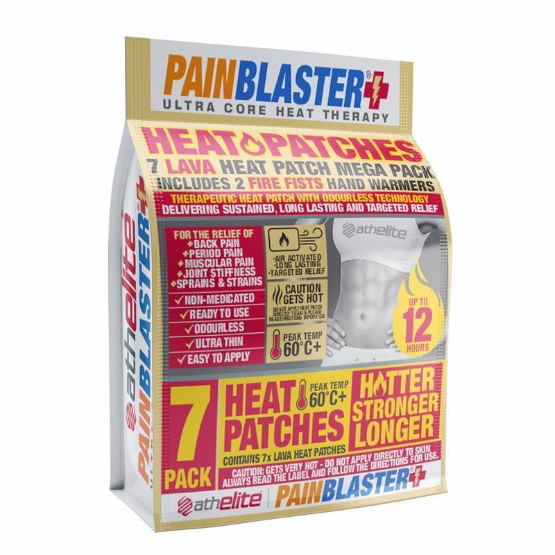 Pain Blaster Heat Patches 7 Pack