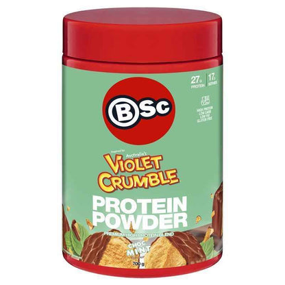BSc x Violet Crumble Protein Powder Choc Mint 700g