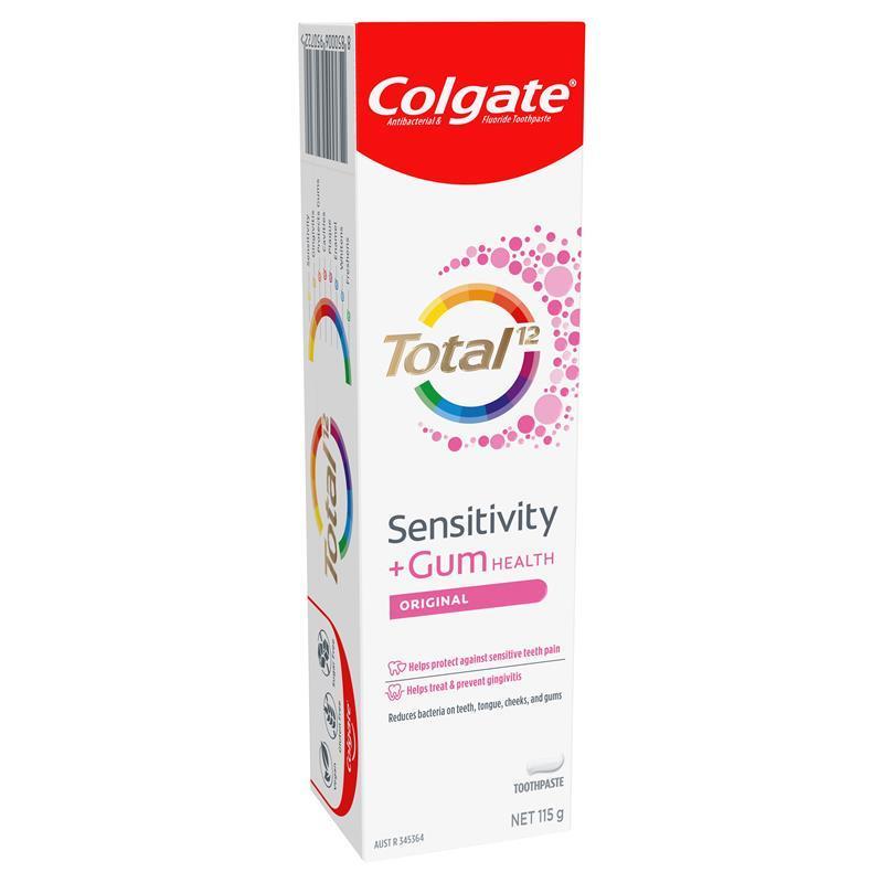 Colgate Toothpaste Total Sensitivity & Gum Original 115g