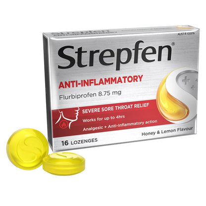 Strepfen Intensive Honey & Lemon 16 Lozenges