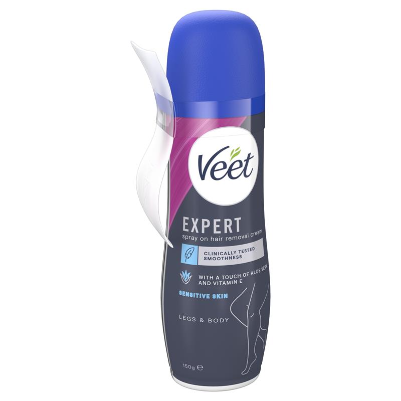 Veet Expert Spray On Cream Sensitive 150ml