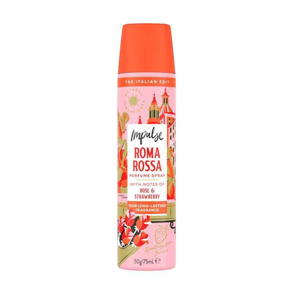Impulse Body Spray Roma Rosa 75ml