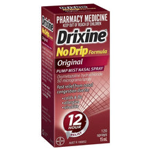 Drixine 12 Hour Relief No Drip Original Nasal Spray 15ml