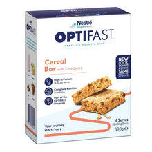 Optifast VLCD Bars Cereal 6 X 65g NEW - GimmeNow