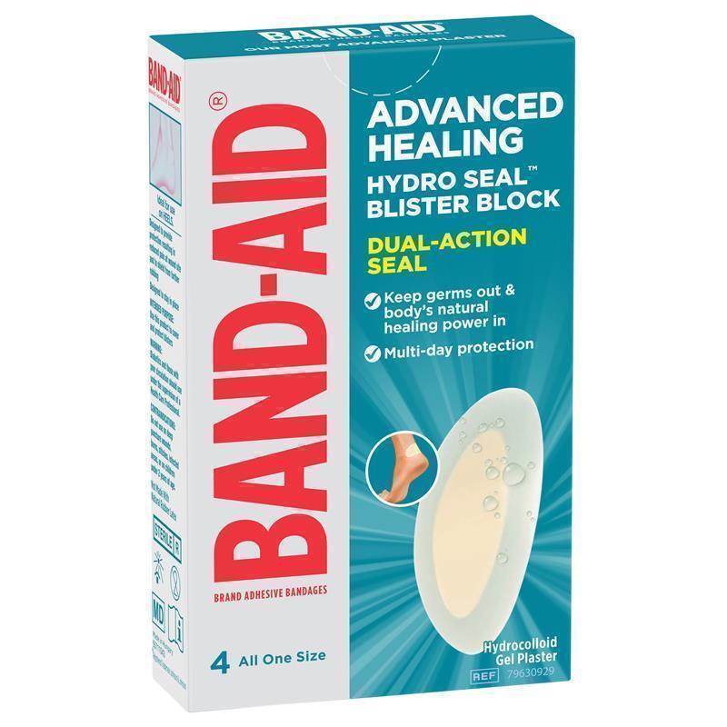 Band-Aid Advanced Healing Hydro Seal Blister Block 4 Pack