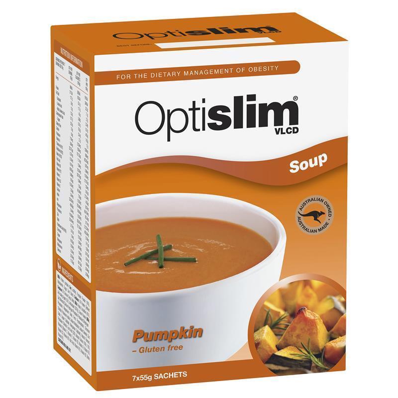 OptiSlim VLCD Soup Pumpkin 7 x 55g
