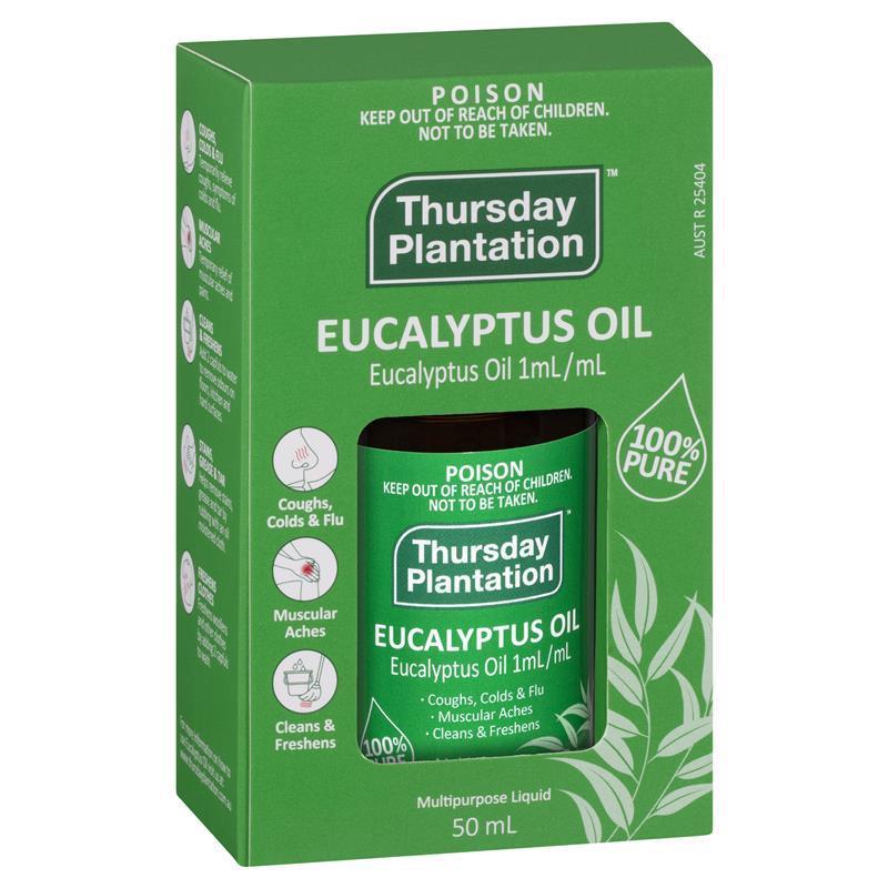 Thursday Plantation 100% Pure Eucalyptus Oil 50ml