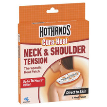 Hot Hands Cura Heat Neck And Shoulder Pain Patch 1 Pack - GimmeNow