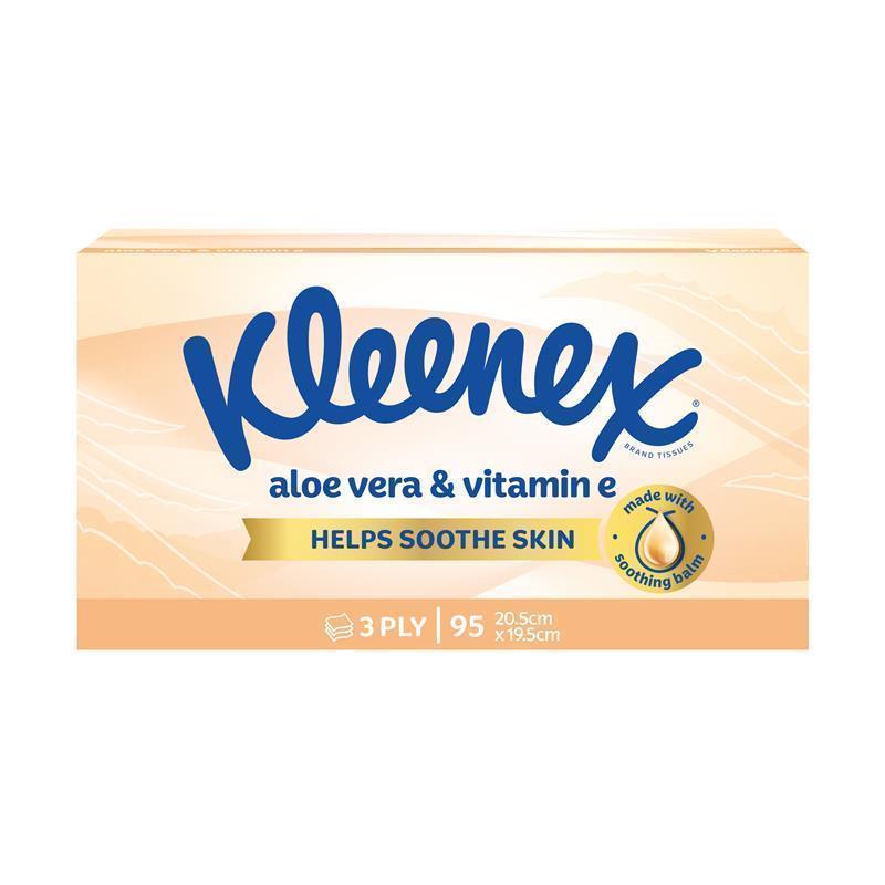 Kleenex Facial Tissues Aloe 95