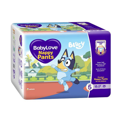 BabyLove Nappy Pants Size 5 (12-17kg) 25 Pack