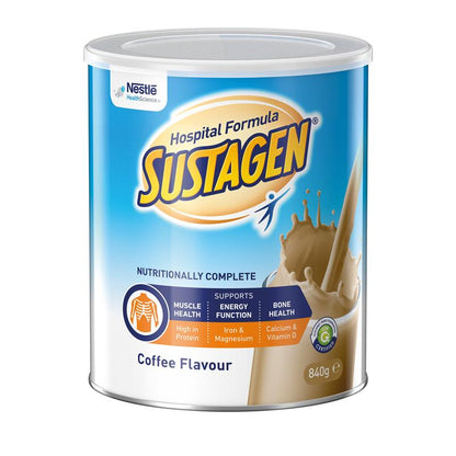 Sustagen Hospital Formula Nutritional Supplement Coffee Flavour 840g