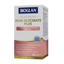 Bioglan Platinum Iron Glycinate Plus 30 Tablets