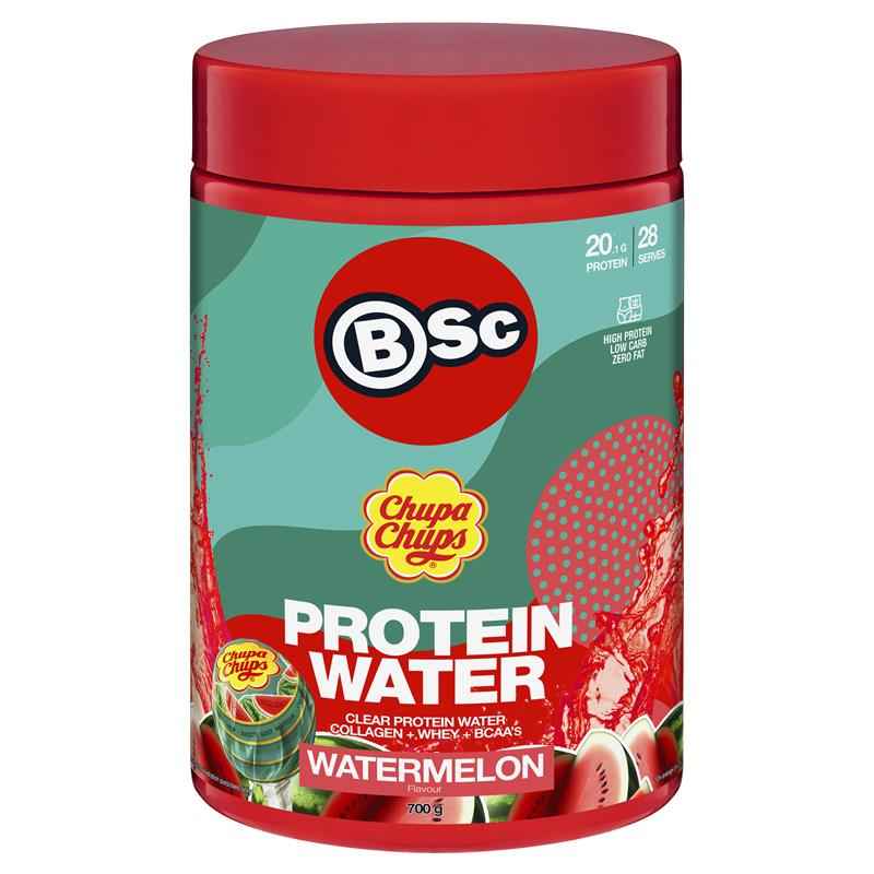 BSc x Chupa Chups Protein Water Watermelon 700g