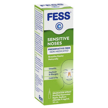 Fess Sensitive Noses Seawater Nasal Spray 30ml