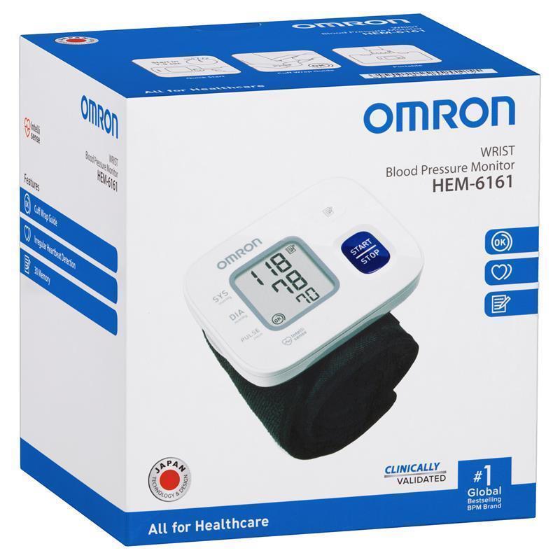Omron HEM6161 Wrist Blood Pressure Monitor