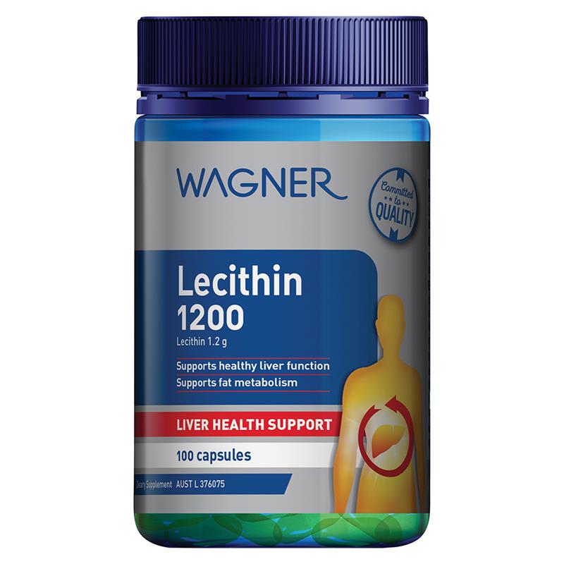 Wagner Lecithin 1200 100 Capsules