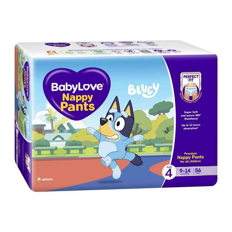BabyLove Nappy Pants Size 4 (9-14kg) 56 Pack