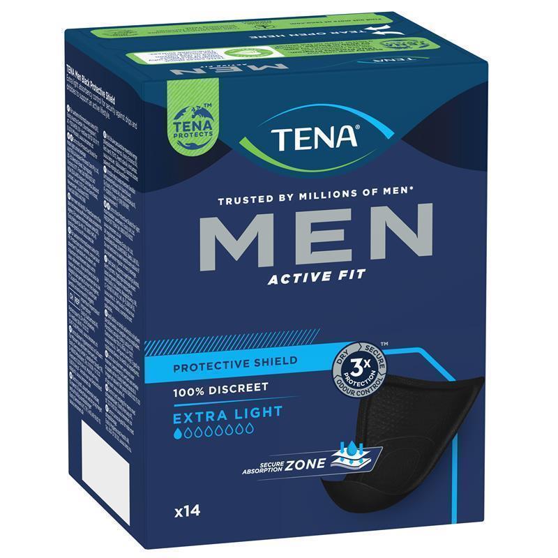 TENA Men Level 0 Protective Shield 14 Pack