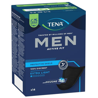 TENA Men Level 0 Protective Shield 14 Pack