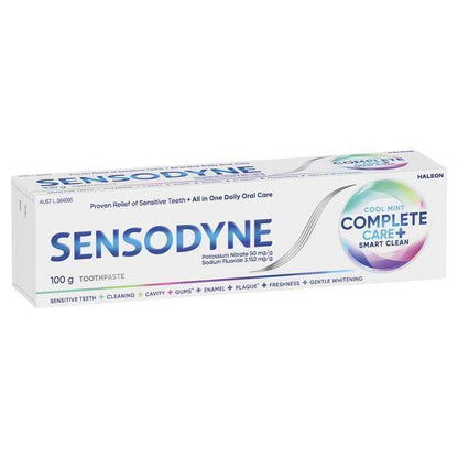 Sensodyne Toothpaste Complete Care + Smart Clean Cool Mint 100g