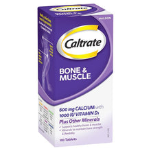 Caltrate Bone and Muscle 100 Tablets - GimmeNow