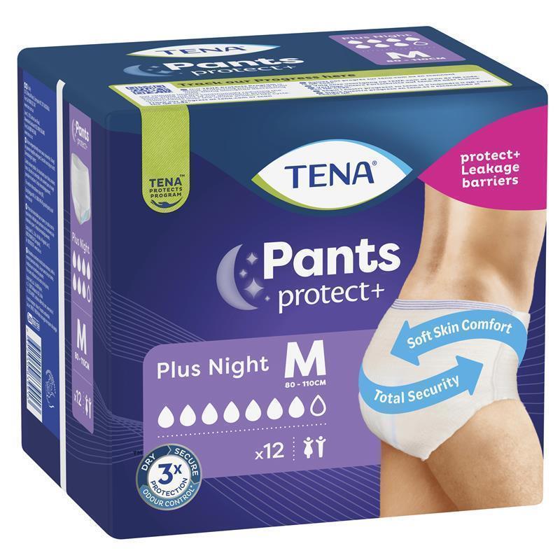 TENA Pant Night Medium 12 Pack