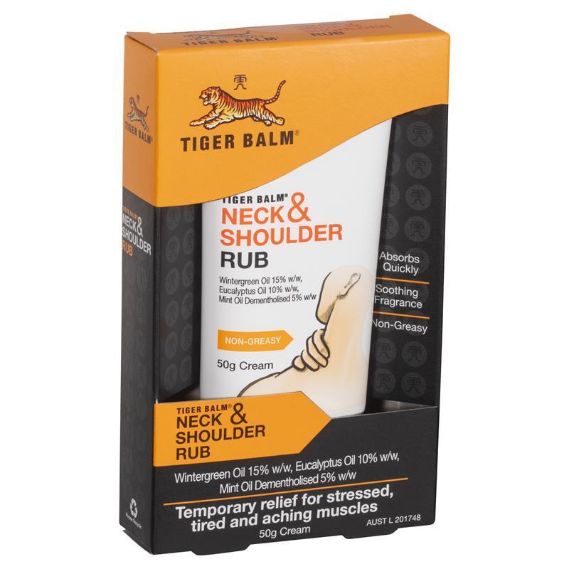 Tiger Balm Neck And Shoulder Rub 50g - GimmeNow