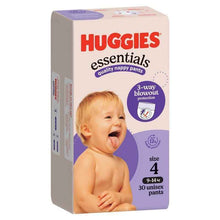 Huggies Essentials Nappy Pants  Size 4 9-14kg 30 Pack