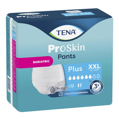 TENA Pants Plus XX Large 12 Pack