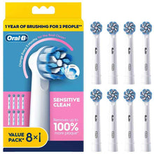 Oral B Power Toothbrush Sensitive Clean Refills 8 Pack