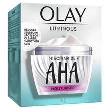 Olay Luminous Niacinamide + AHA Face Cream Moisturiser 50g - GimmeNow